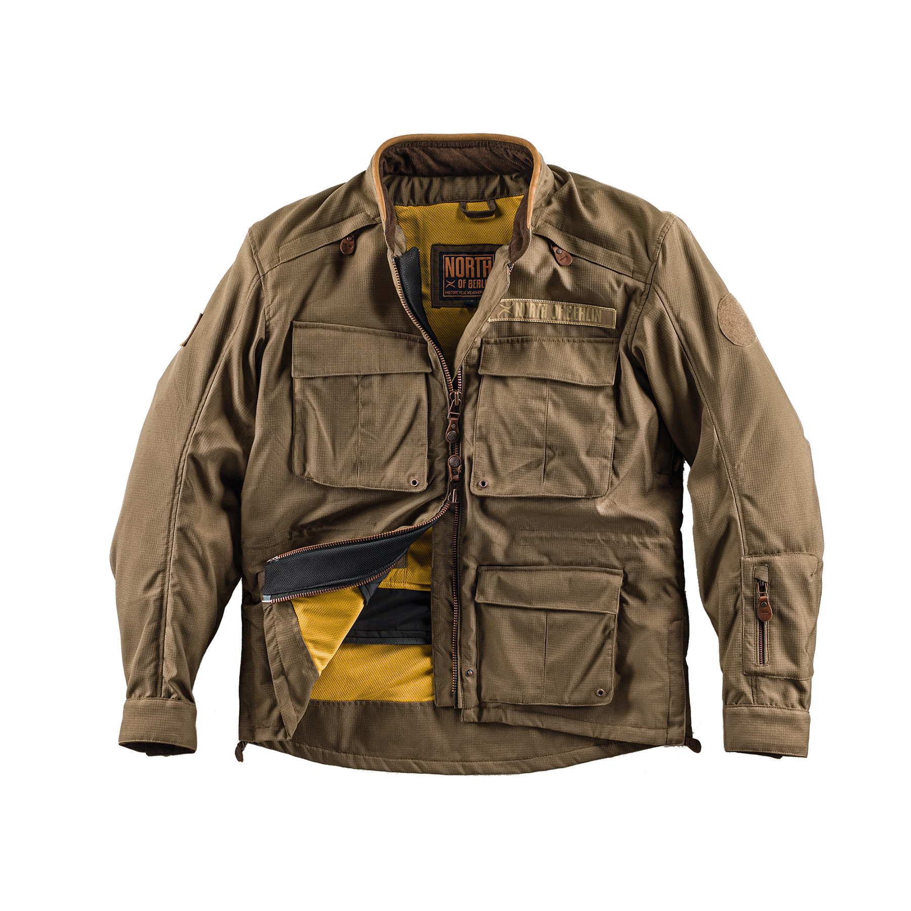 DRYZONE JACKE HERREN - Regenjacke - North of Berlin c/o Riderstyle Trading GmbH